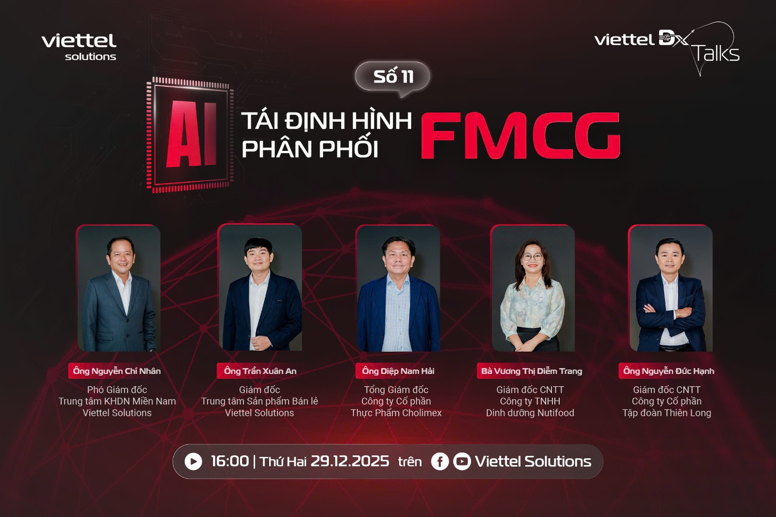 [ViettelDX Talks] #11 - AI đang thay đổi cuộc chơi của ngành FMCG như thế nào?
